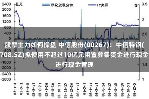 股票主力如何操盘 中信股份(00267)：中信特钢(000708.SZ)拟使用不超过10亿元闲置募集资金进行现金管理