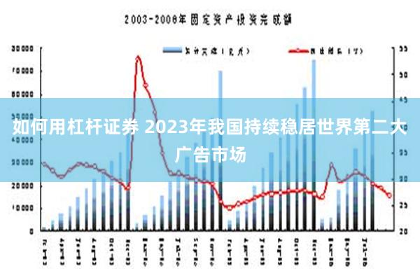 如何用杠杆证券 2023年我国持续稳居世界第二大广告市场