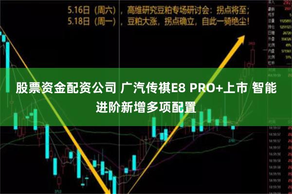 股票资金配资公司 广汽传祺E8 PRO+上市 智能进阶新增多项配置