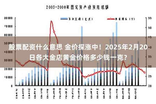 股票配资什么意思 金价探涨中！2025年2月20日各大金店黄金价格多少钱一克？